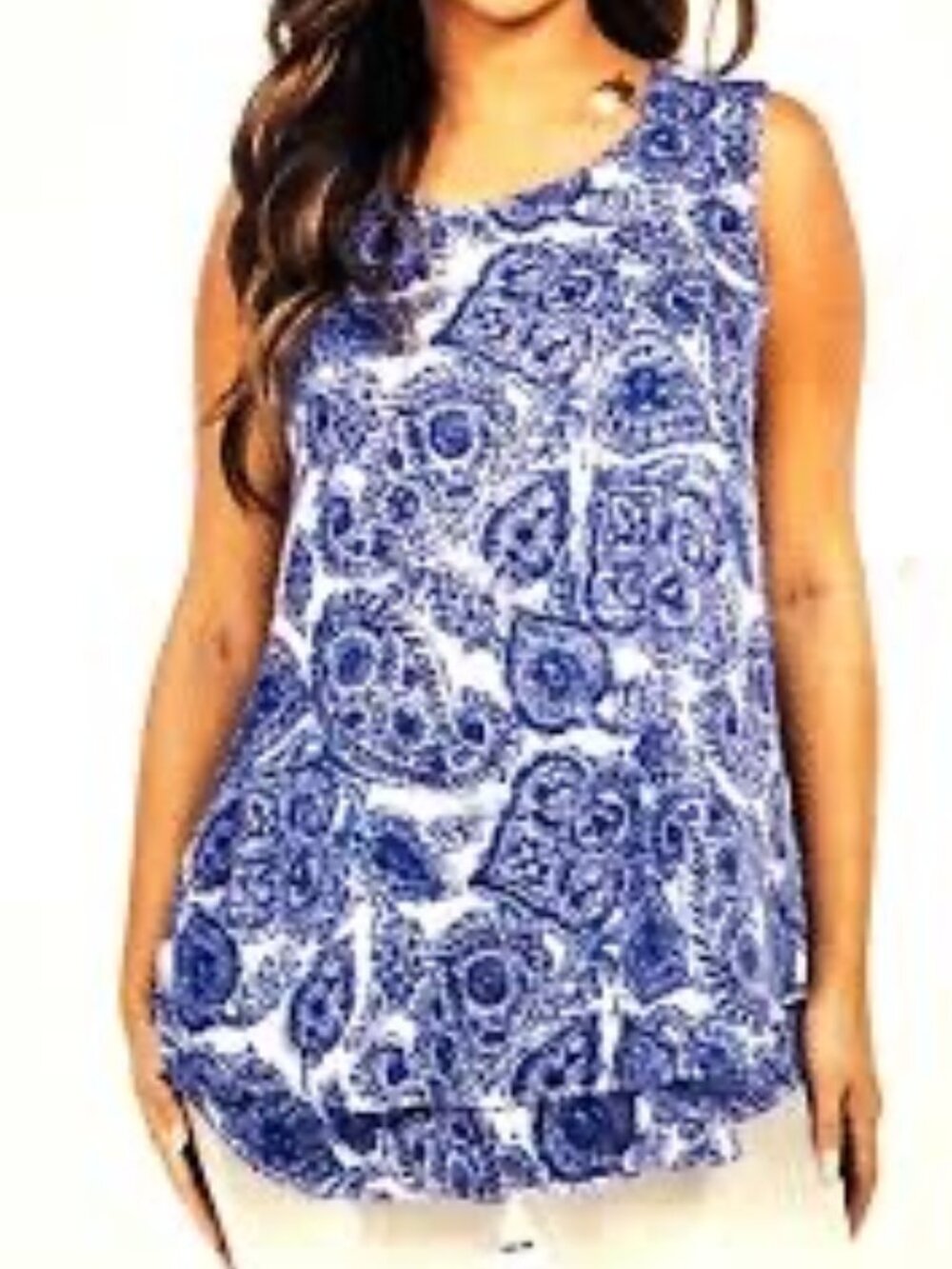 Christina B. Ladies Sleeveless Tank Top Size XL